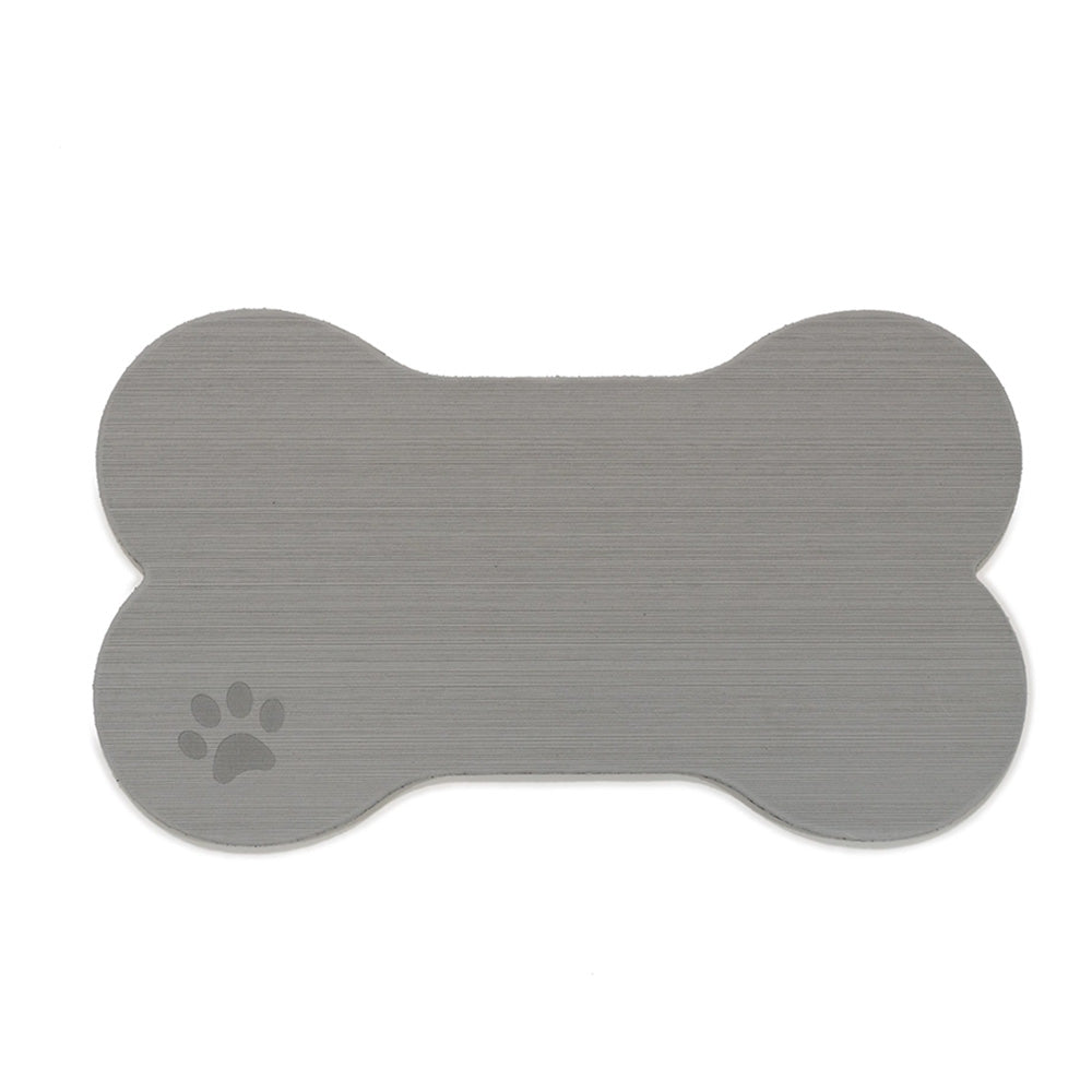 SeaDek Dog Bowl Mat Storm GreyBlack Large 165 x 295 6320790837