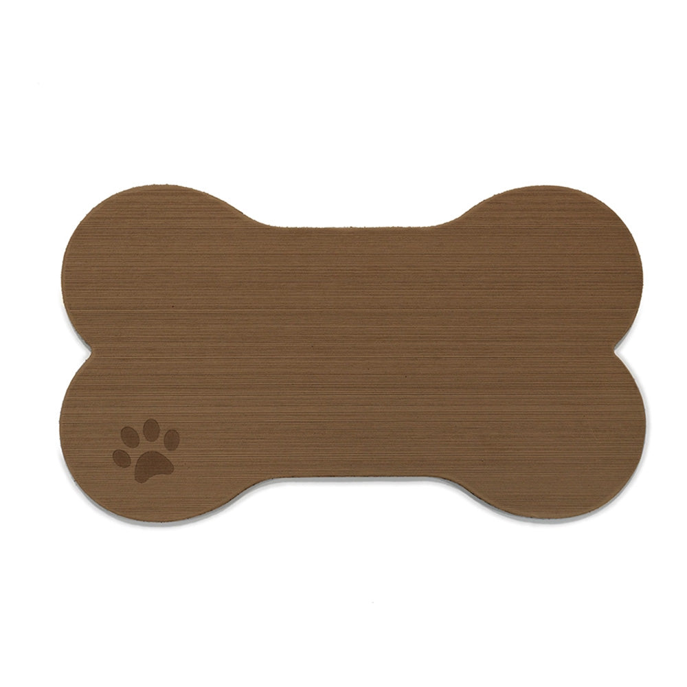 SeaDek Dog Bowl Mat CappuccinoBlack Large 165 x 295 6320791090