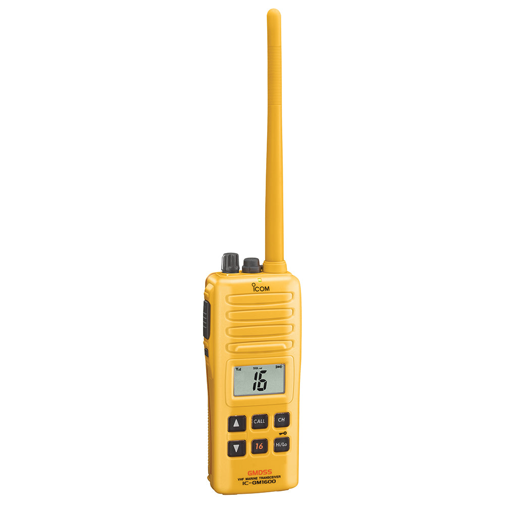 Icom ICGM1600SC 71 GMDSS VHF Radio wBP234 Battery  No Charger Included GM1600SC 71 USA