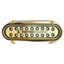Metro Marine HighOutput Elongated Underwater Light wIntelligent Monochromatic LEDs  Blue 45 Beam FBME1HB345
