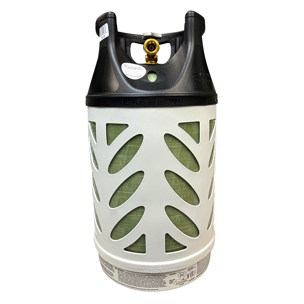 Viking Cylinders 22lb Vertical Fiberglass Composite LPG Cylinder wType 1 Valve  OPD DOT TC Approved 14200022