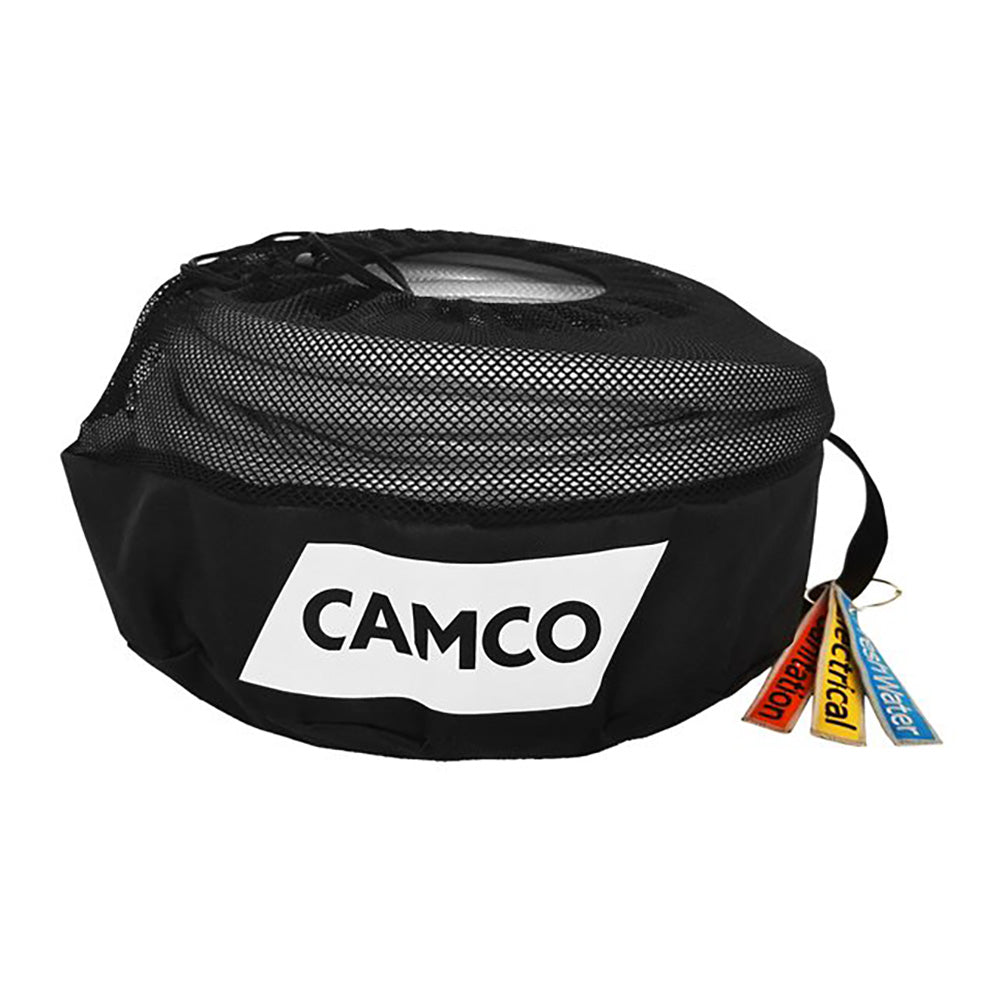 Camco RV Utility Bag wSanitation Fresh Water  Electrical Identification Tags 53097