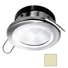 i2Systems Apeiron A1110Z 45W Spring Mount Light  Round  Warm White  Polished Chrome Finish AP4W30KPW11