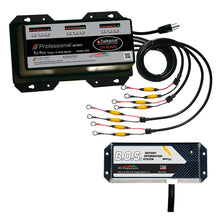 Dual Pro PS3 3 Bank Battery Charger w2 Bank BOS PS3BOS12V2