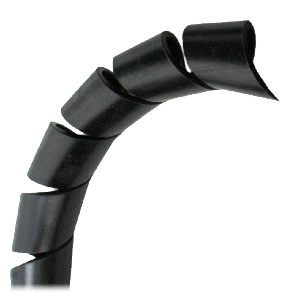 Pacer 1 Spiral Wrap  Black  100 Roll BSW1BK100
