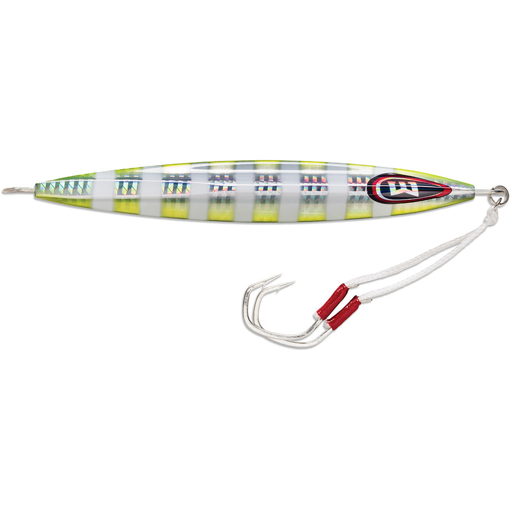 Williamson Kensaki 280 Jig  725  978oz  Chartreuse Blink KSJX280CB