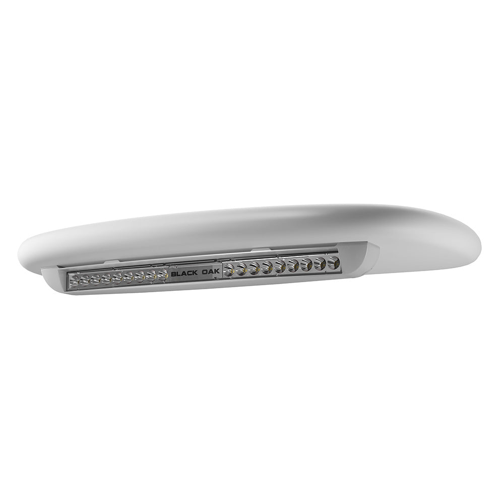 Black Oak Low Profile Marine Bar  Spot  Undermount  White LPWSU