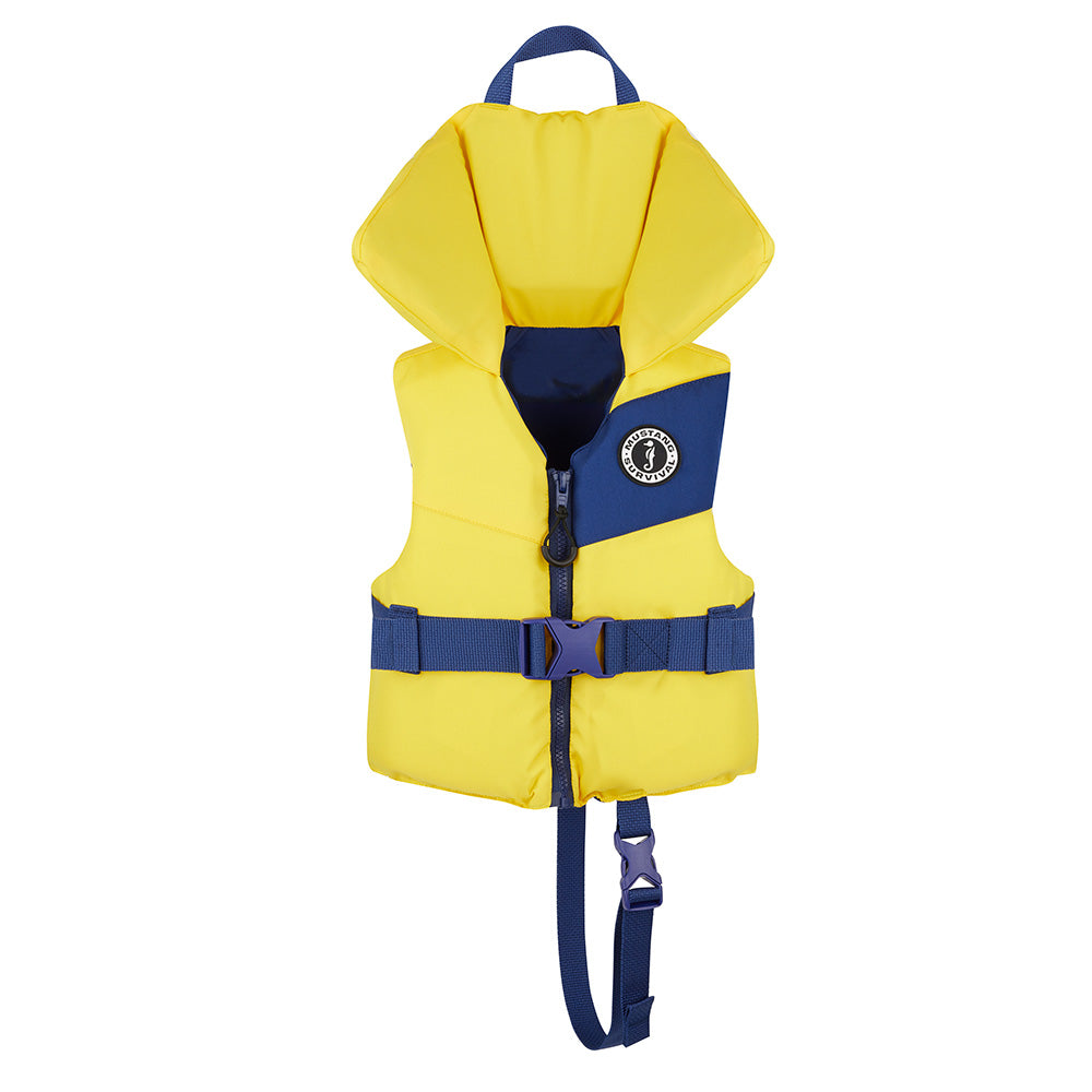 Mustang Lil Legends Infant Foam Vest  YellowNavy MV32518440