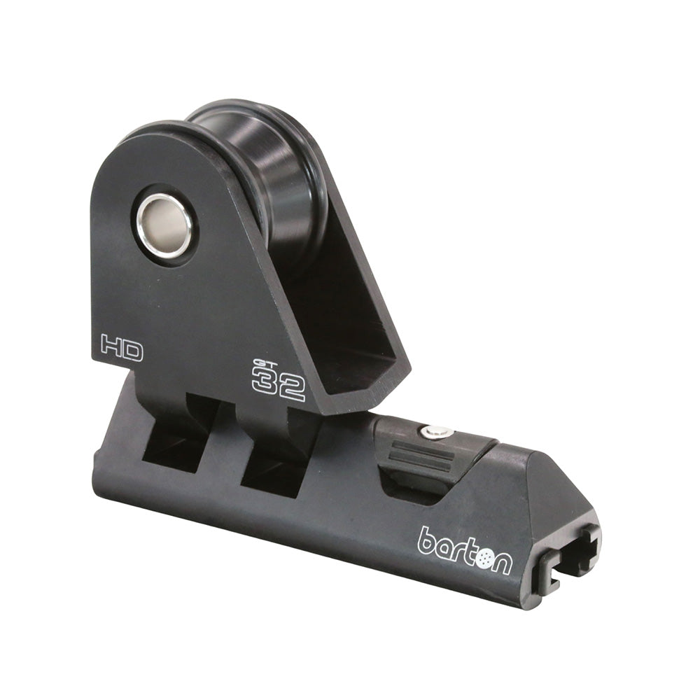 Barton 32mm HD Pin Genoa Car Heavy Duty wPlunger Stop  Black 32101HDB