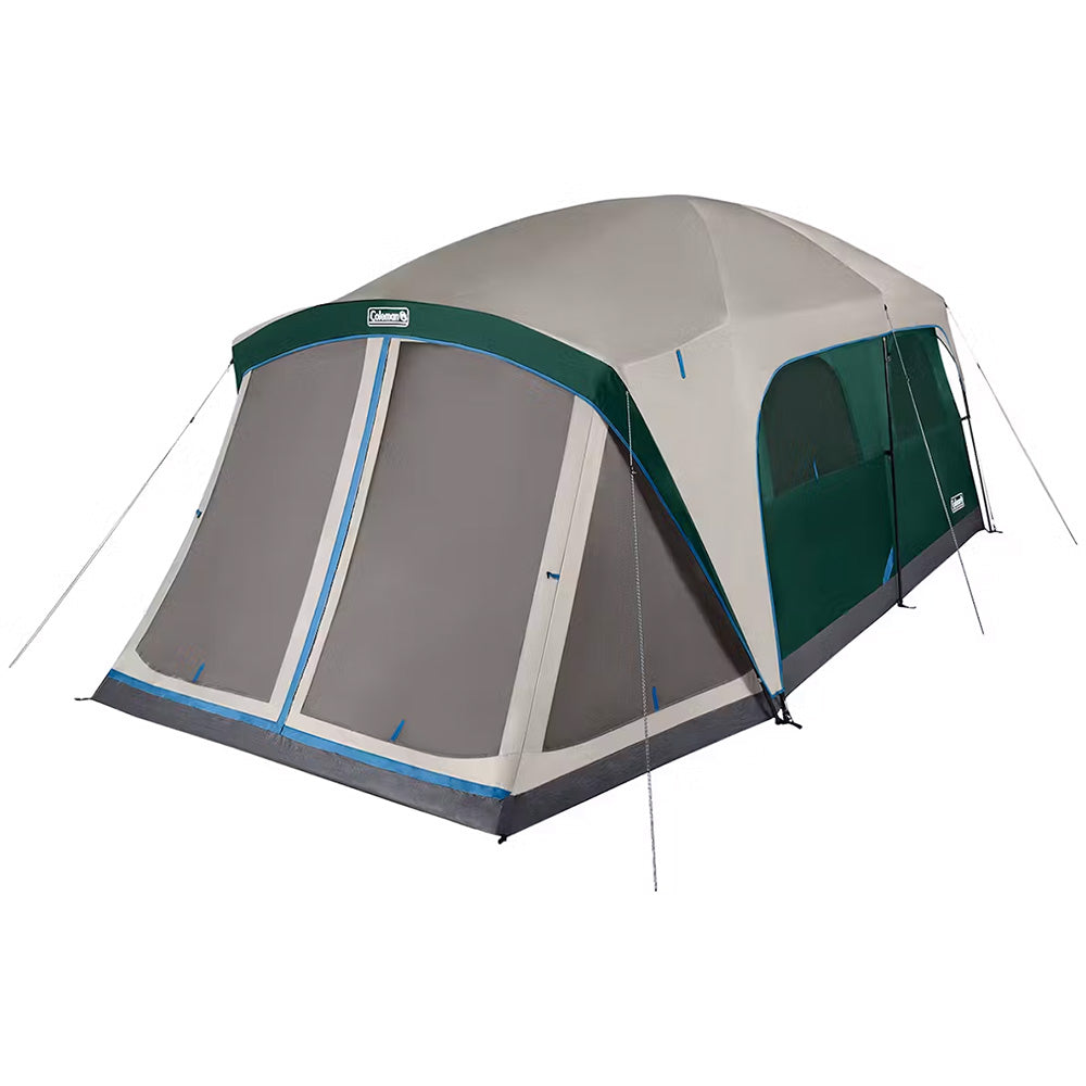 Coleman 12Person Skydome Camping Tent wScreen Room  Evergreen 2207381