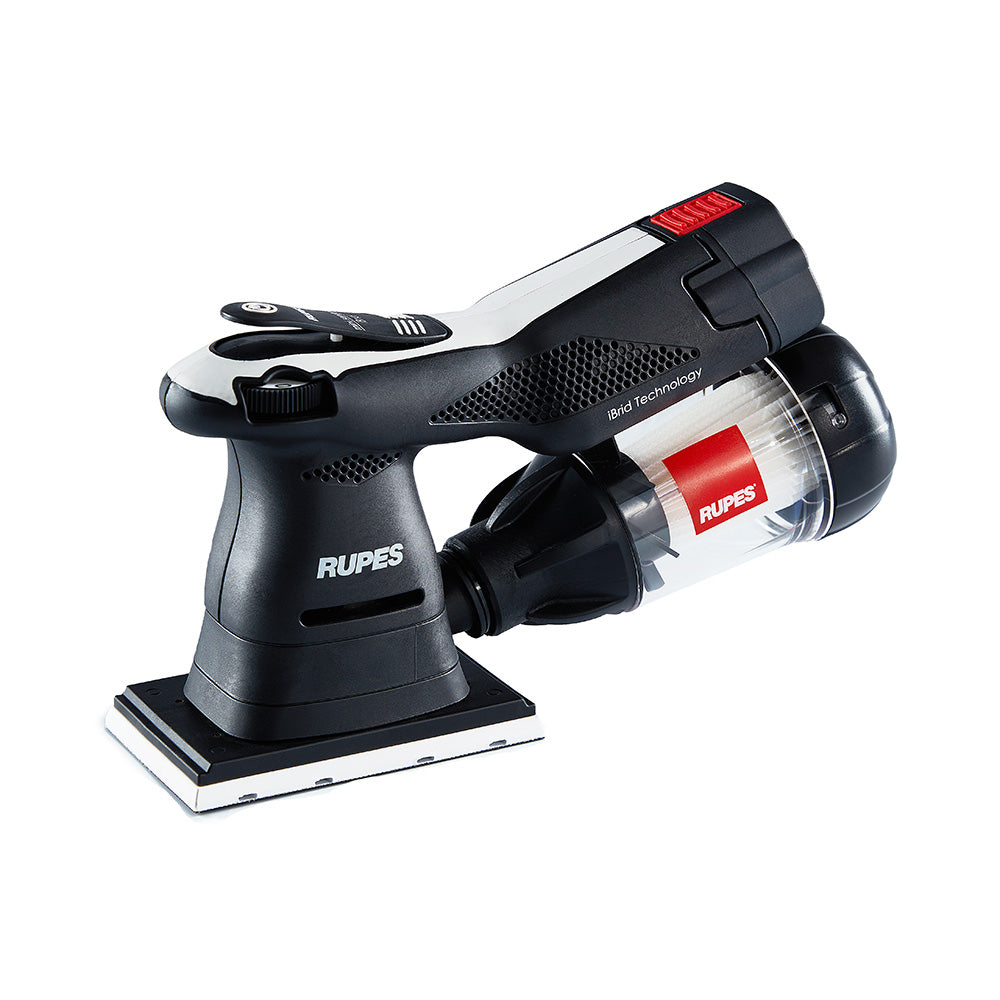 RUPES HSE73 Rectangular Orbital Mini Sander wiBrid Technology HSE73BETA