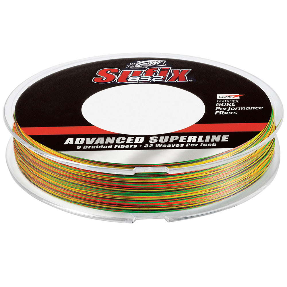 Sufix 832 Braid  10lb  Fire Tiger  300 yds 660110FT