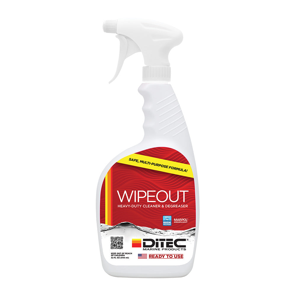 DiTEC Wipeout MultiSurface Cleaner  32oz ECWOUTSPR2