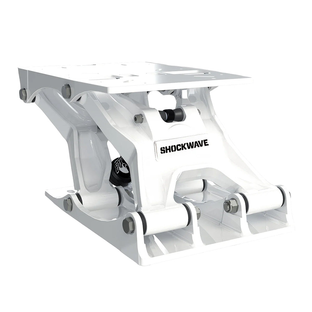 Shockwave S5AL Suspension Base  White SW07823W