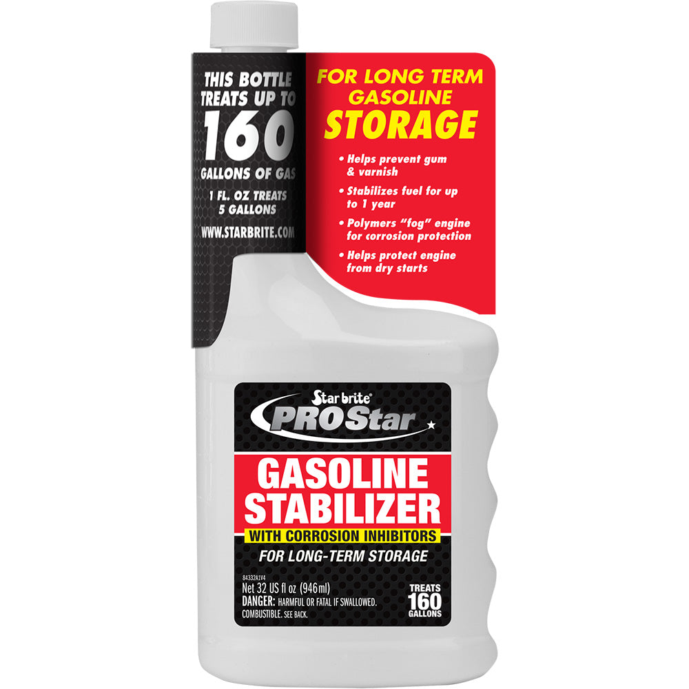 Star brite PRO Star Gas Stabilizer wCorrosion Inhibitors  32 oz 84332