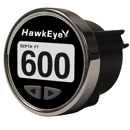 HawkEye DepthTrax Edge InDash Depth Finder  HD Color Display  600 Max Depth  TM Transducer DT3BXTM
