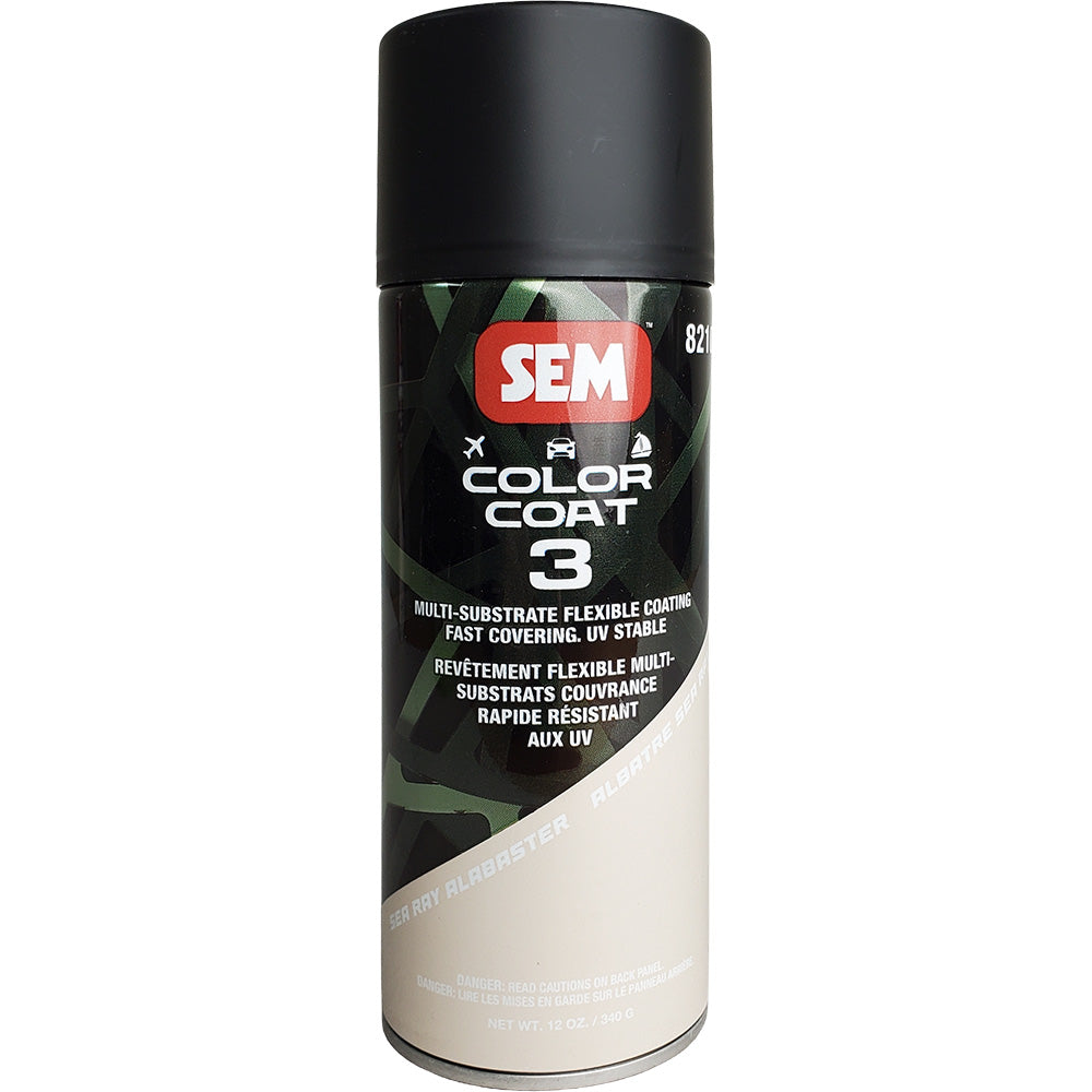 SEM Color Coat 3  Sea Ray Alabaster  12 oz 82103