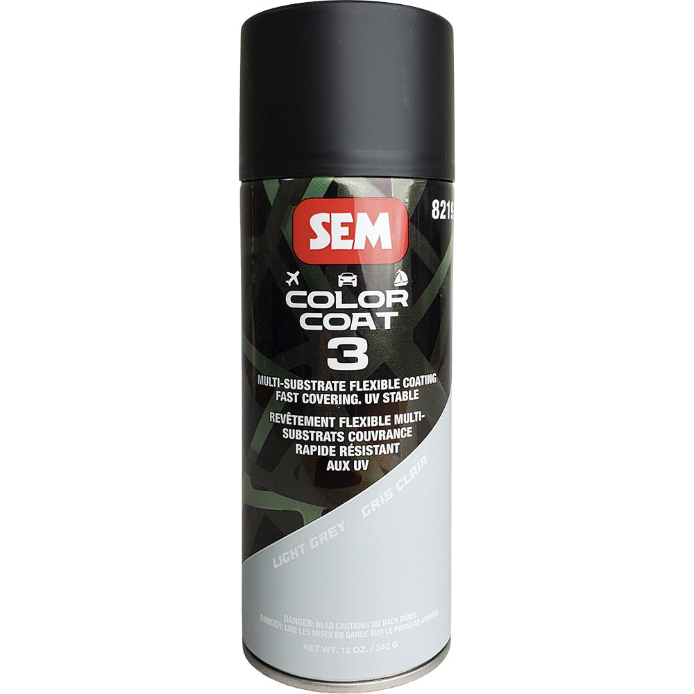 SEM Color Coat 3  Light Grey  12 oz 82193