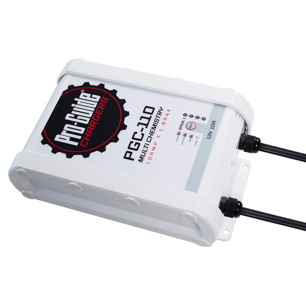 ProGuide 1 Bank OnBoard Battery Charger  12V  10Amp PGC110