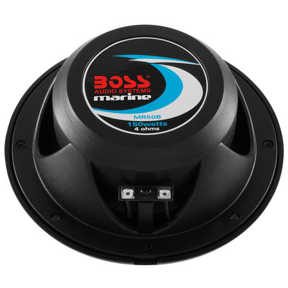 Boss Audio 525 MR50B Speakers  Black  150W MR50B