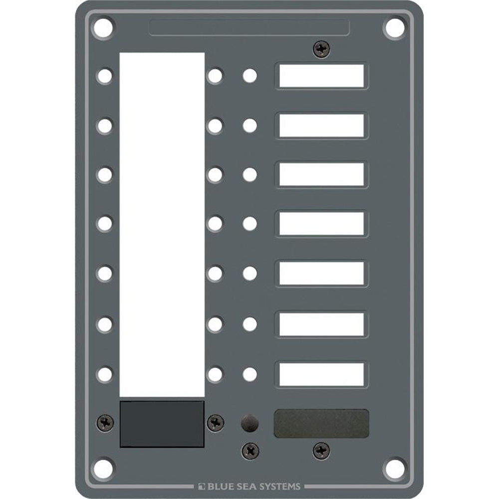 Blue Sea 8087 8 Position DC CSeries Panel  Blank 8087