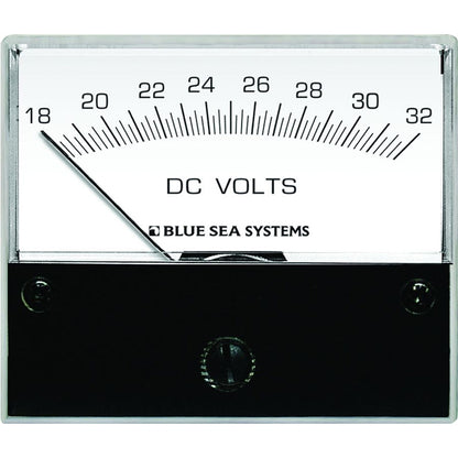 Blue Sea 8240 DC Analog Voltmeter  234 Face 1832 Volts DC 8240
