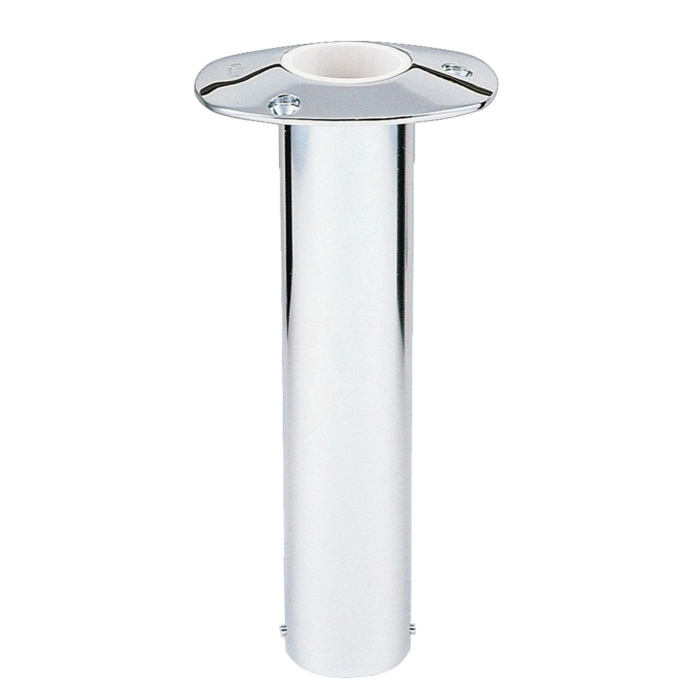 Lees 0 Degree Stainless Steel Flush Mount Rod Holder  225 OD RH532VS
