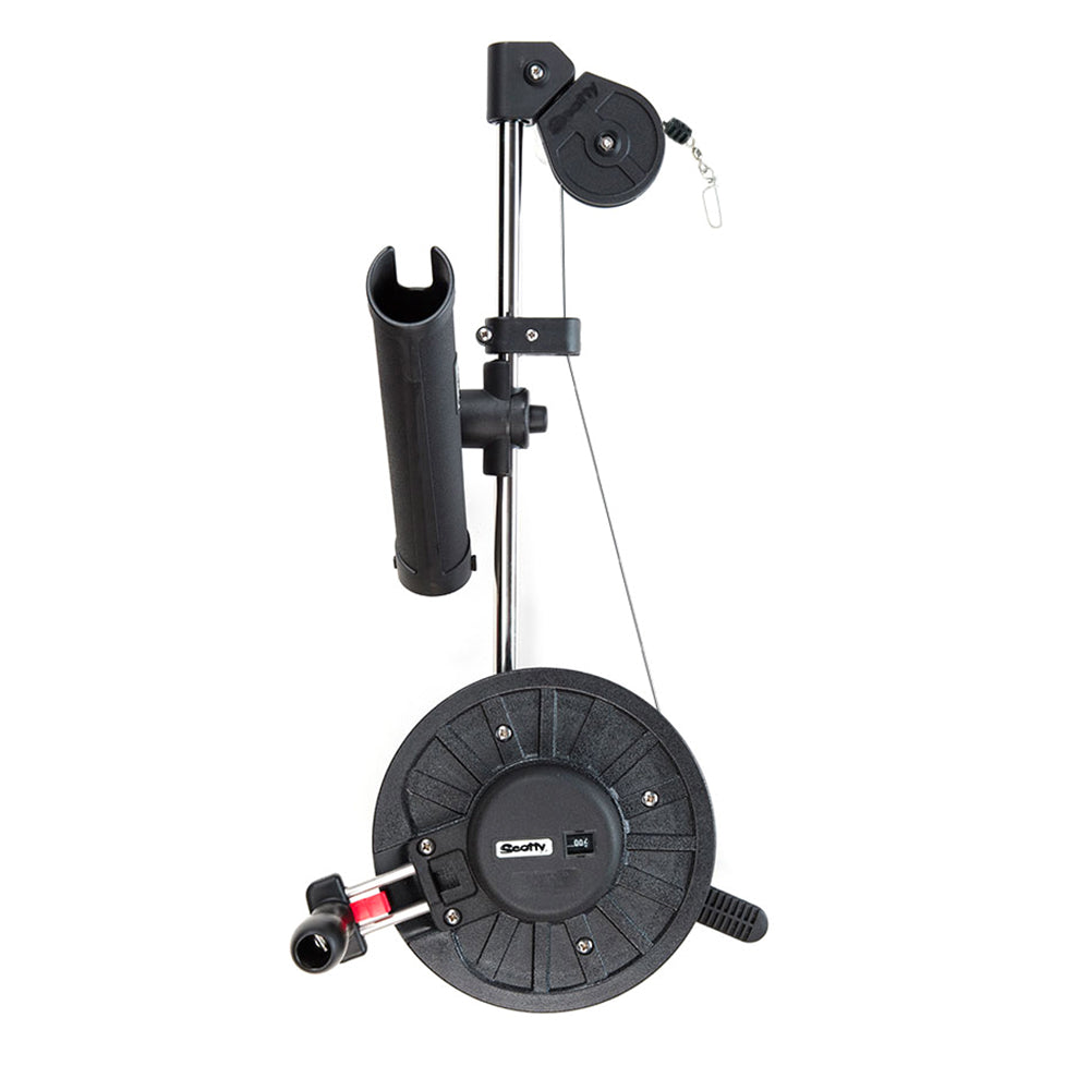 Scotty 1060 Depthking Manual Downrigger wRod Holder 1060DPR