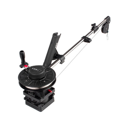Scotty 1091 Telescoping 60 Longarm Combo Manual Downrigger w Swivel Base 1091