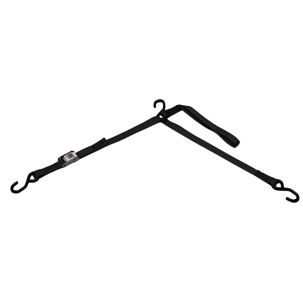 BoatBuckle PWC TriDown wCam Buckle  Soft Hook  1 x 6 F10972BK