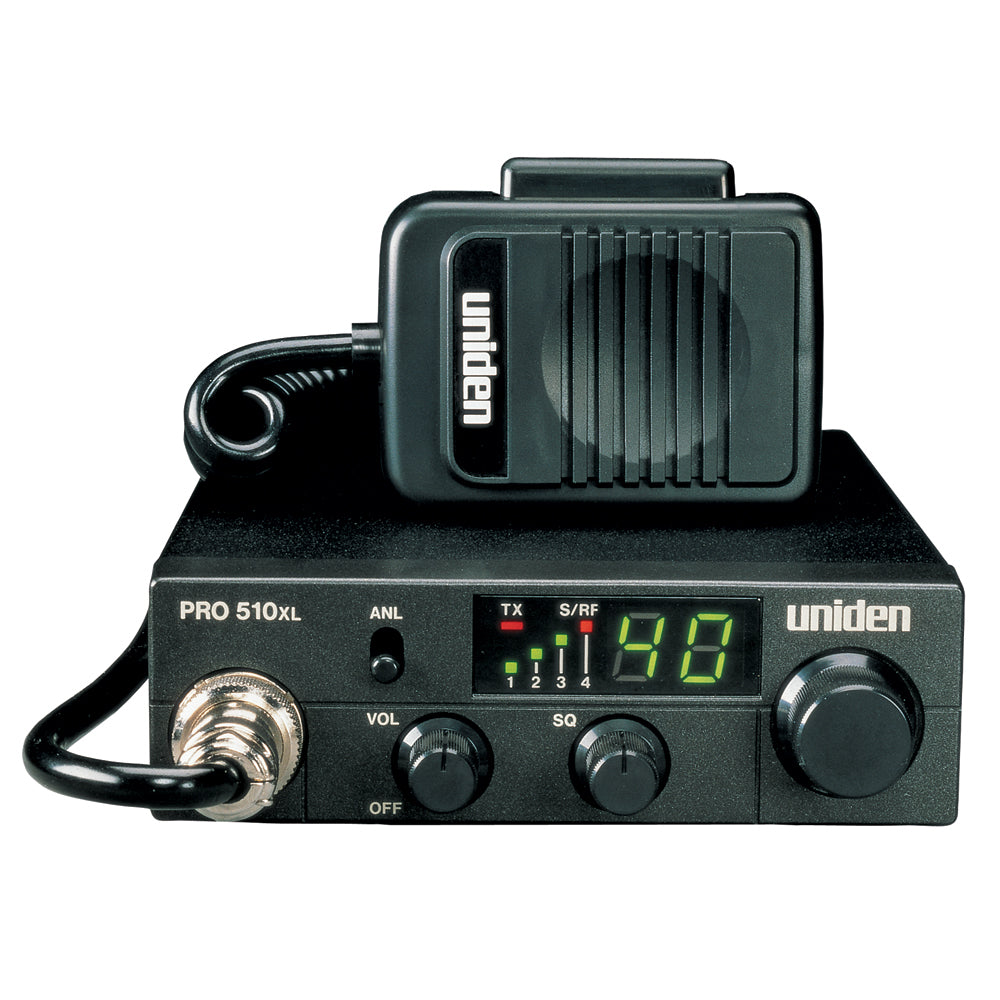 Uniden PRO510XL CB Radio w7W Audio Output PRO510XL