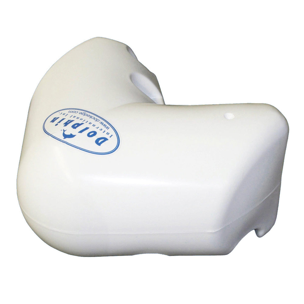 Dock Edge Dolphin Dockside Bumper 12 x 12 Corner  White DE1064WF