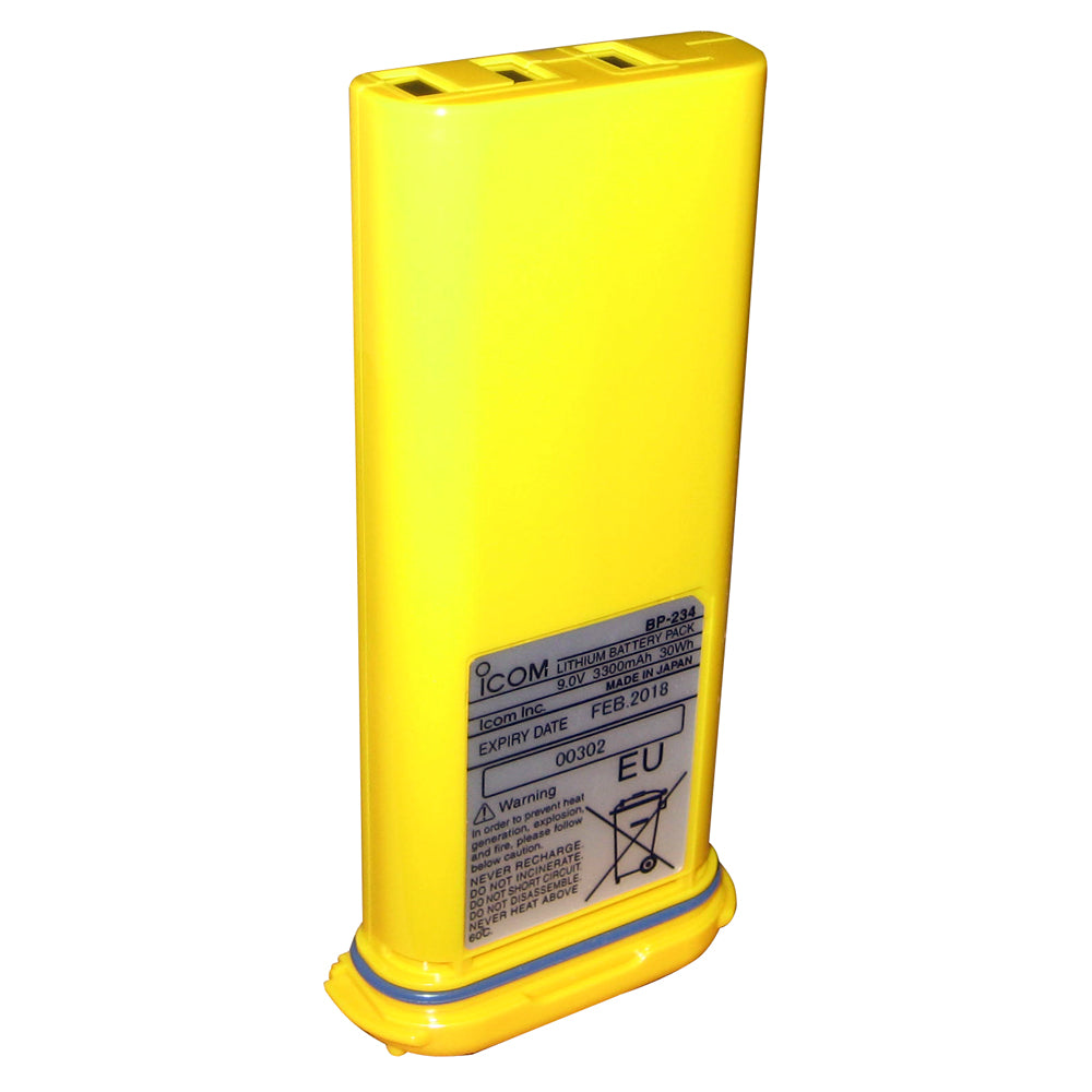 Icom Lithium Battery Pack 3300mAh fICGM1600  ICGM1600K BP234
