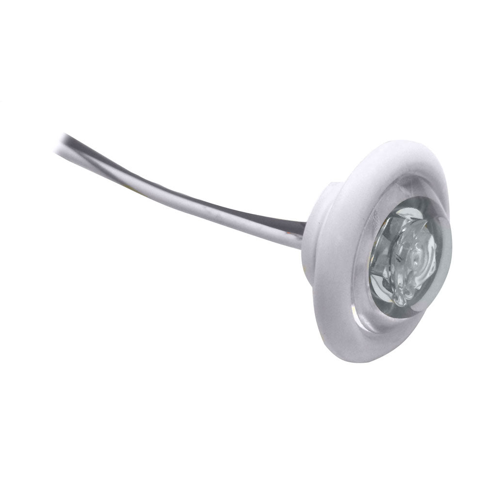 Innovative Lighting LED BulkheadLivewell Light The Shortie White LED w White Grommet 01155407