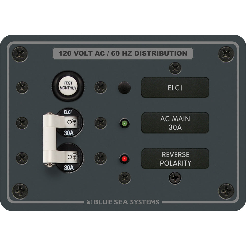 Blue Sea 8100 ELCI GFCI Panel 8100