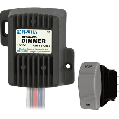 Blue Sea 7506 DeckHand Dimmer  6 Amp12V 7506