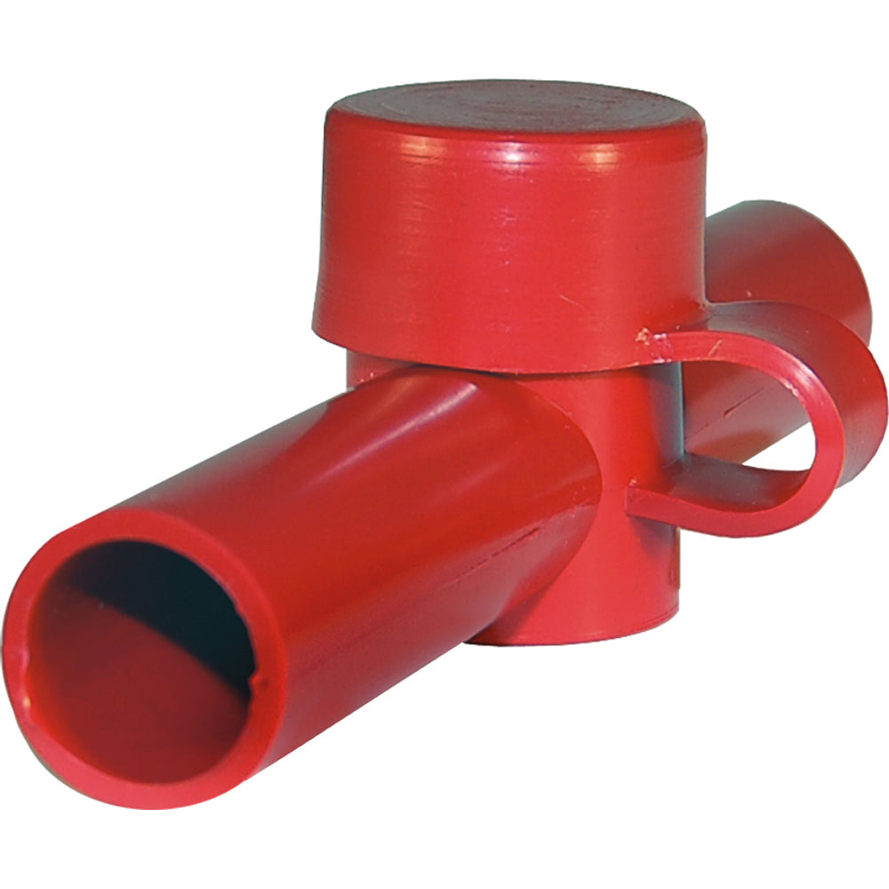 Blue Sea 4003 Cable Cap Dual Entry  Red 4003