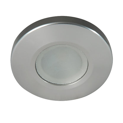 Lumitec Orbit  Flush Mount Down Light  Brushed Finish  3Color BlueRed Non Dimming wWhite Dimming Light 112508