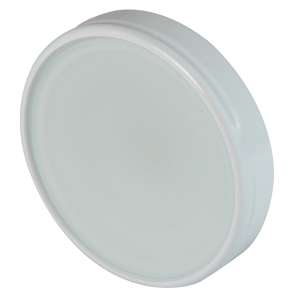 Lumitec Halo  Flush Mount Down Light  White Finish  4Color  WhiteBlueRedPurple NonDimming 112820