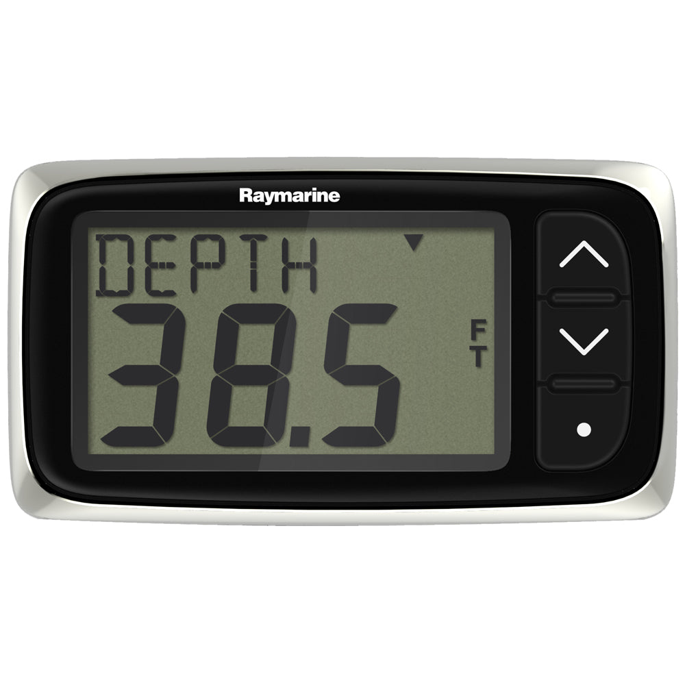Raymarine i40 Depth Display System wThruHull Transducer E70142