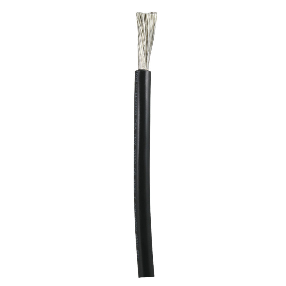 Ancor Black 1 AWG Battery Cable  Sold By The Foot 1150FT