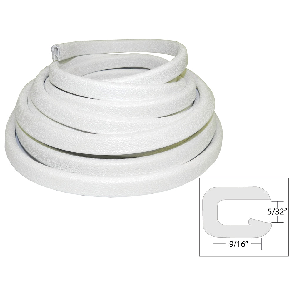 TACO Flexible Vinyl Trim  532 Opening x 916W x 25L  White V301005W251