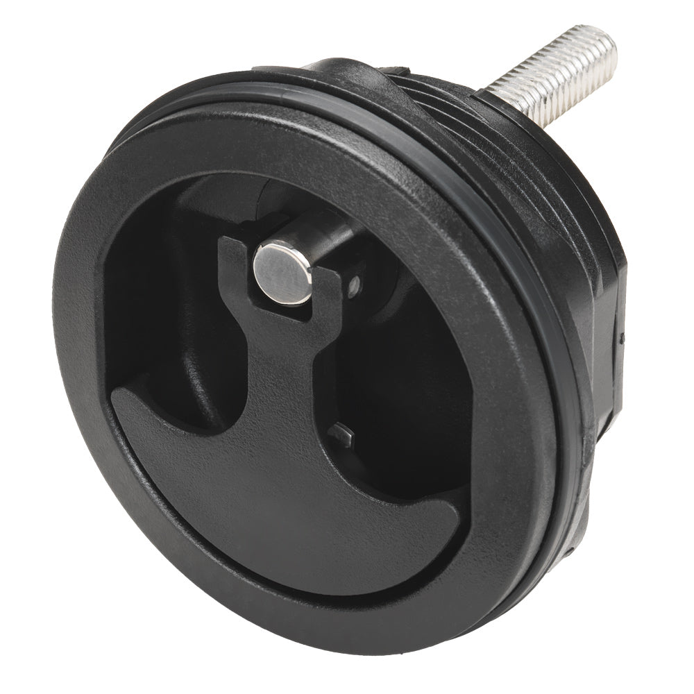 Whitecap Compression Handle  Nylon BlackBlack  NonLocking 3730BC