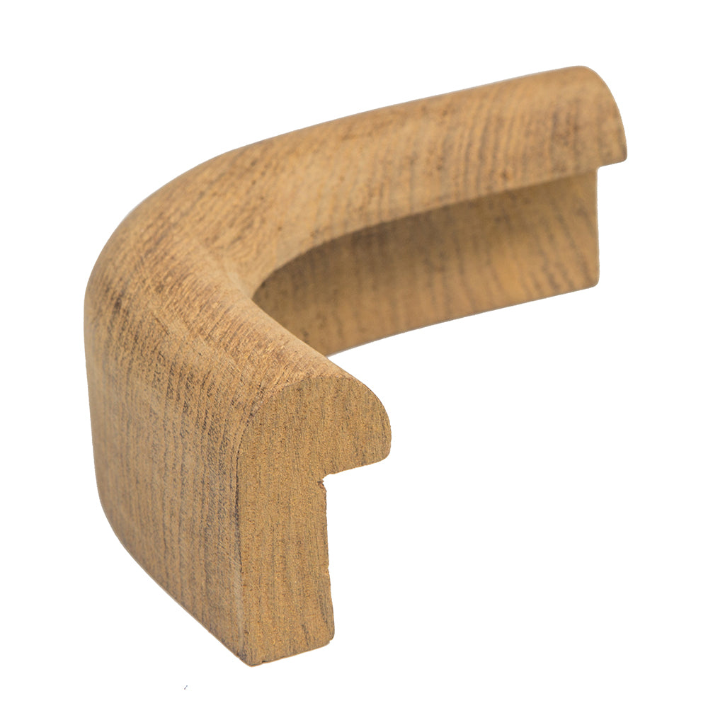 Whitecap Teak Edge Molding Outside Corner 60837