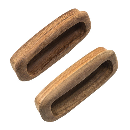 Whitecap Teak Rectangular Drawer Pull  314L  2 Pack 60135A