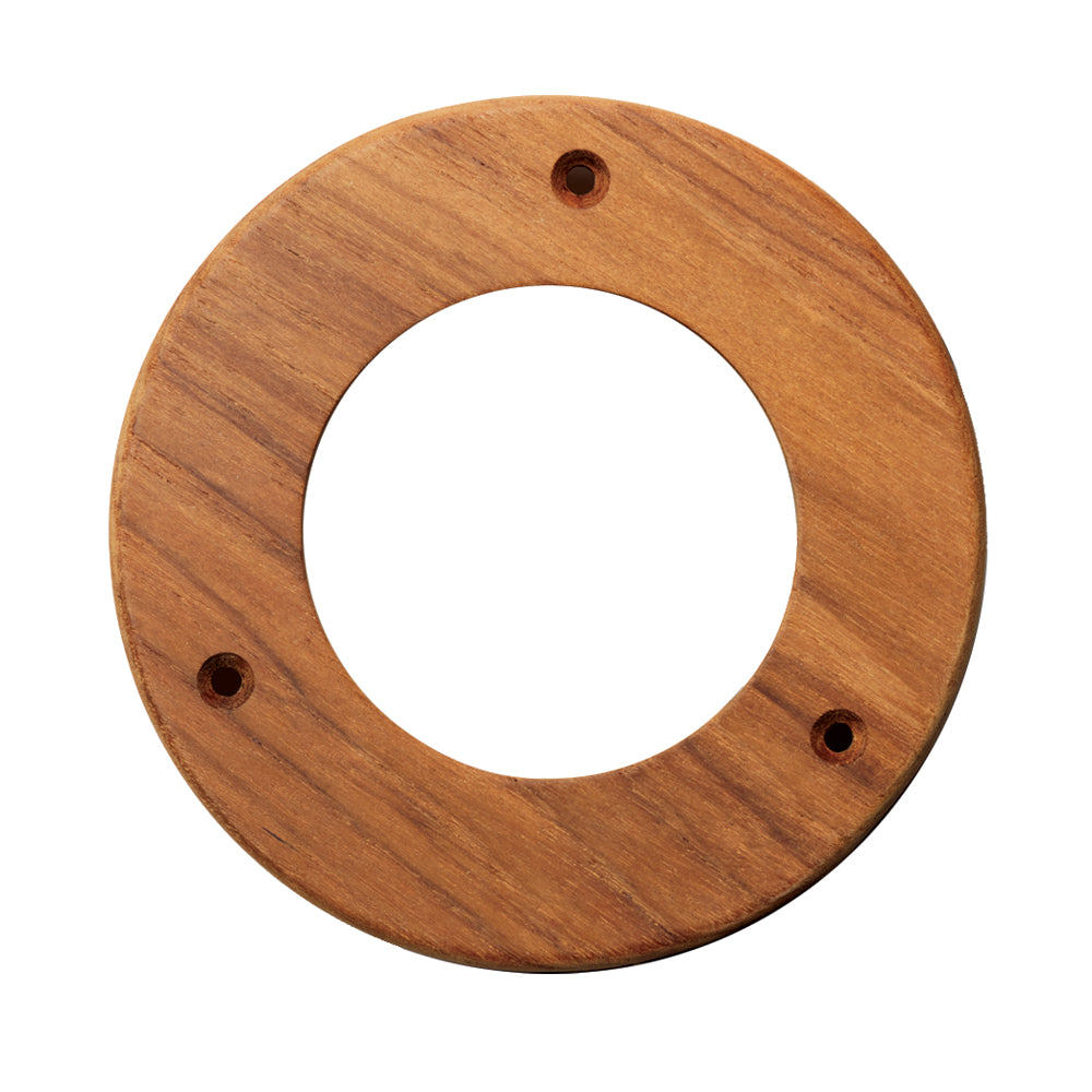 Whitecap Teak Trim Ring  4 Inner Diameter Opening 61974
