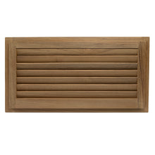 Whitecap Teak Louvered Insert  938 x 18 x 34 60716