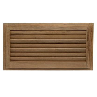 Whitecap Teak Louvered Insert  938 x 18 x 34 60716