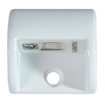 Lumitec Andros  Courtesy Light  White Powder Coat Finish  Warm White NonDimming 101224