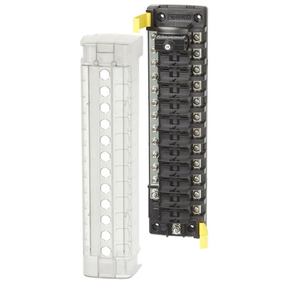 Blue Sea 5054 ST CLB Circuit Breaker Block  12 Position wNegative Bus 5054